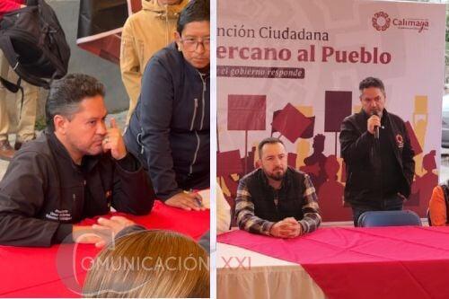 Omar Sánchez reafirma compromiso con San Marcos de la Cruz durante Jornada de Atención Ciudadana